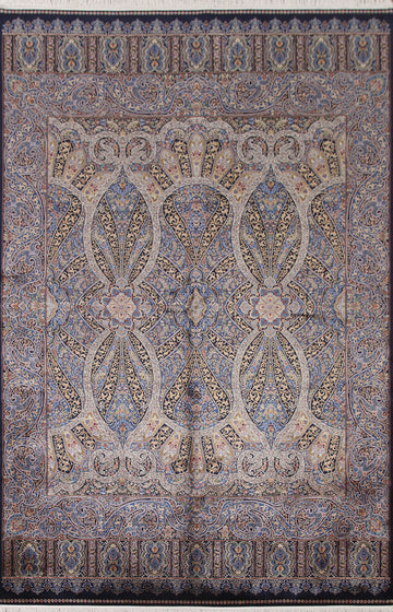 Traditional Qum Living Room Area Rug 7x10