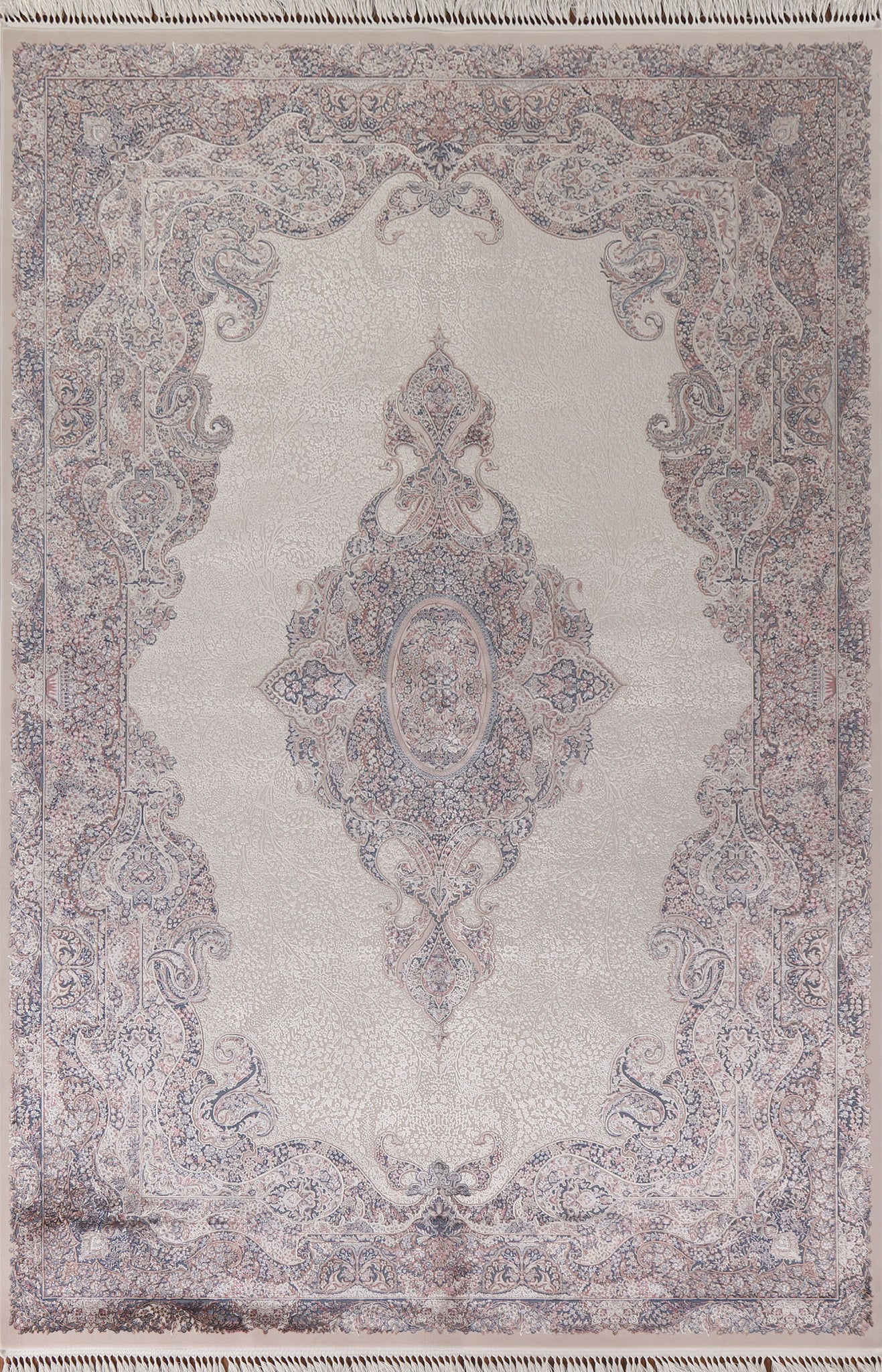 Traditional Qum Oriental Area Rug 7x10