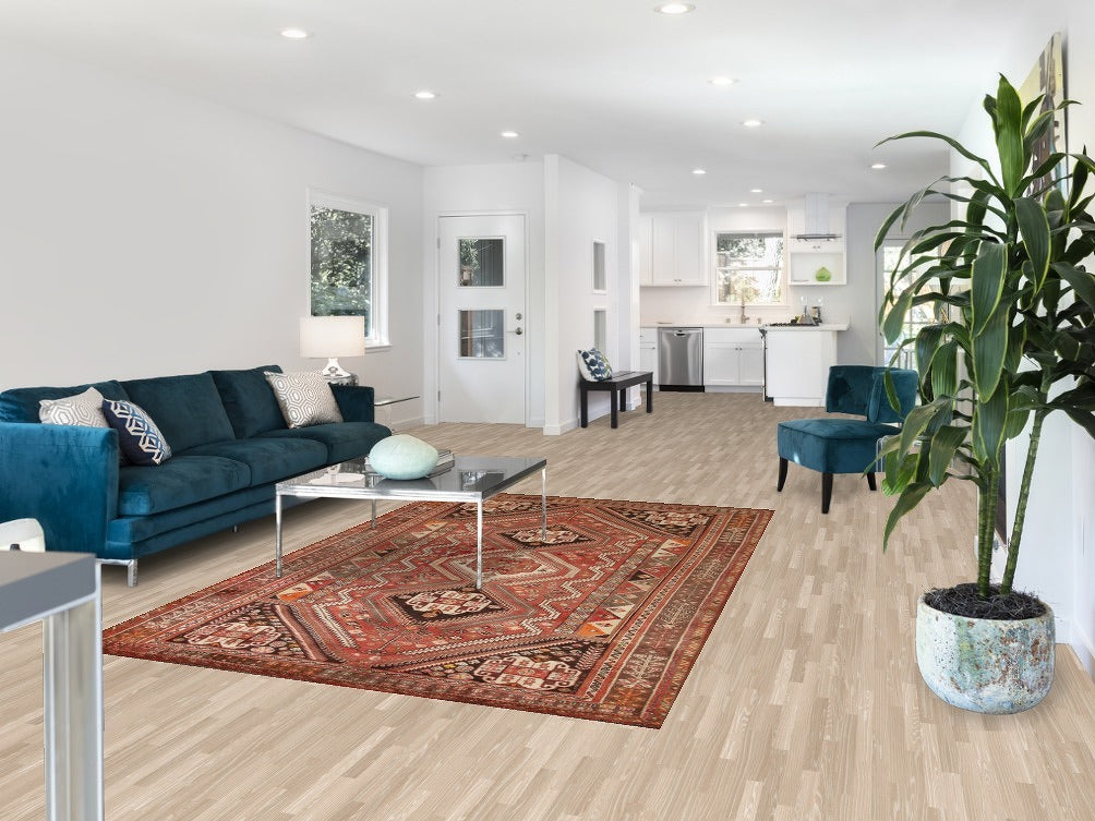 Vegetable Dye Shiraz Persian Area Rug 6x9