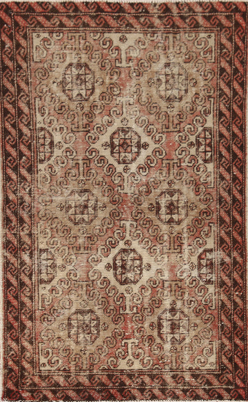 Antique Distressed Lori Persian Rug 4x6