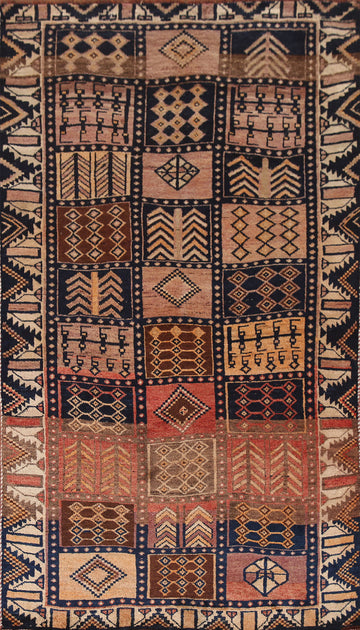 Tribal Wool Lori Persian Rug 4x8