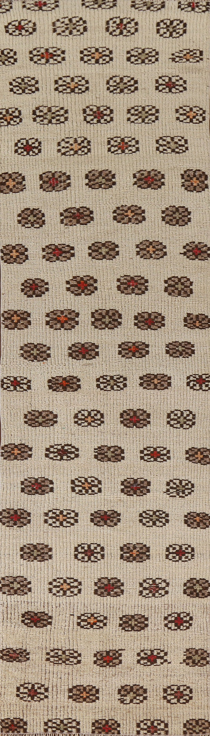 Handmade Anatolian Turkish Runner Rug 2x11