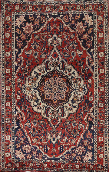 Handmade Bakhtiari Persian Area Rug 7x11