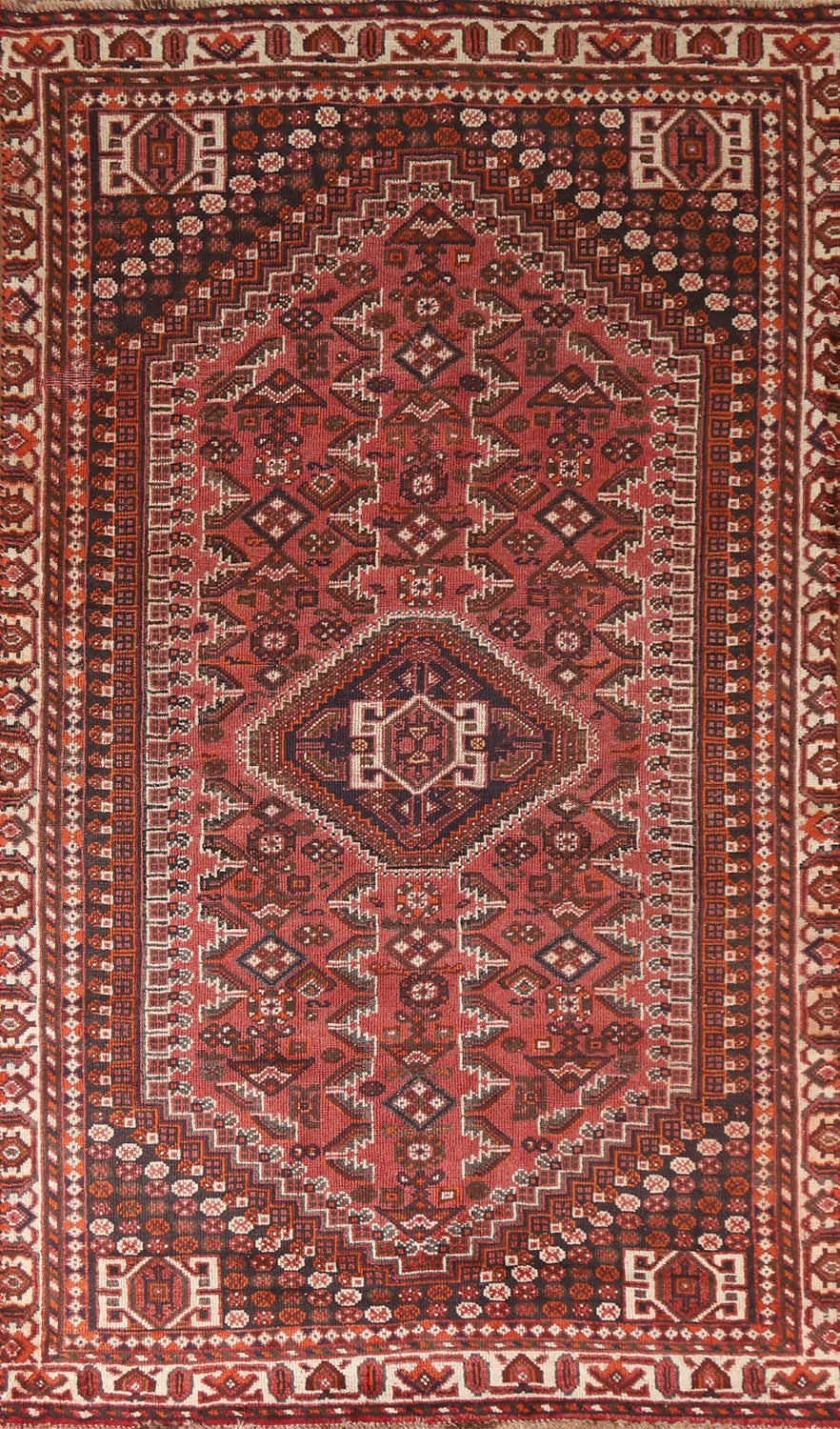 Geometric Shiraz Persian Area Rug 5x8