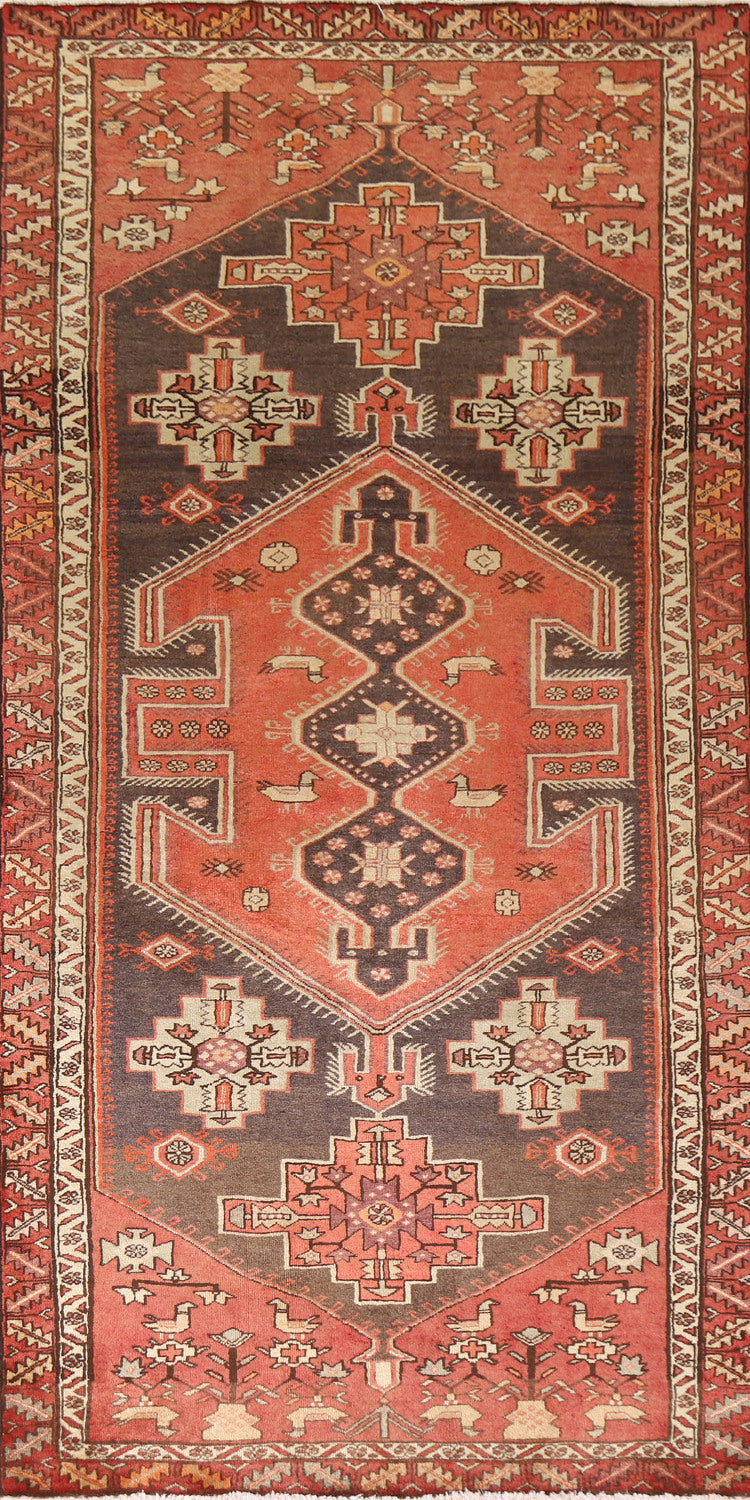 Geometric Ardebil Persian Runner Rug 4x10