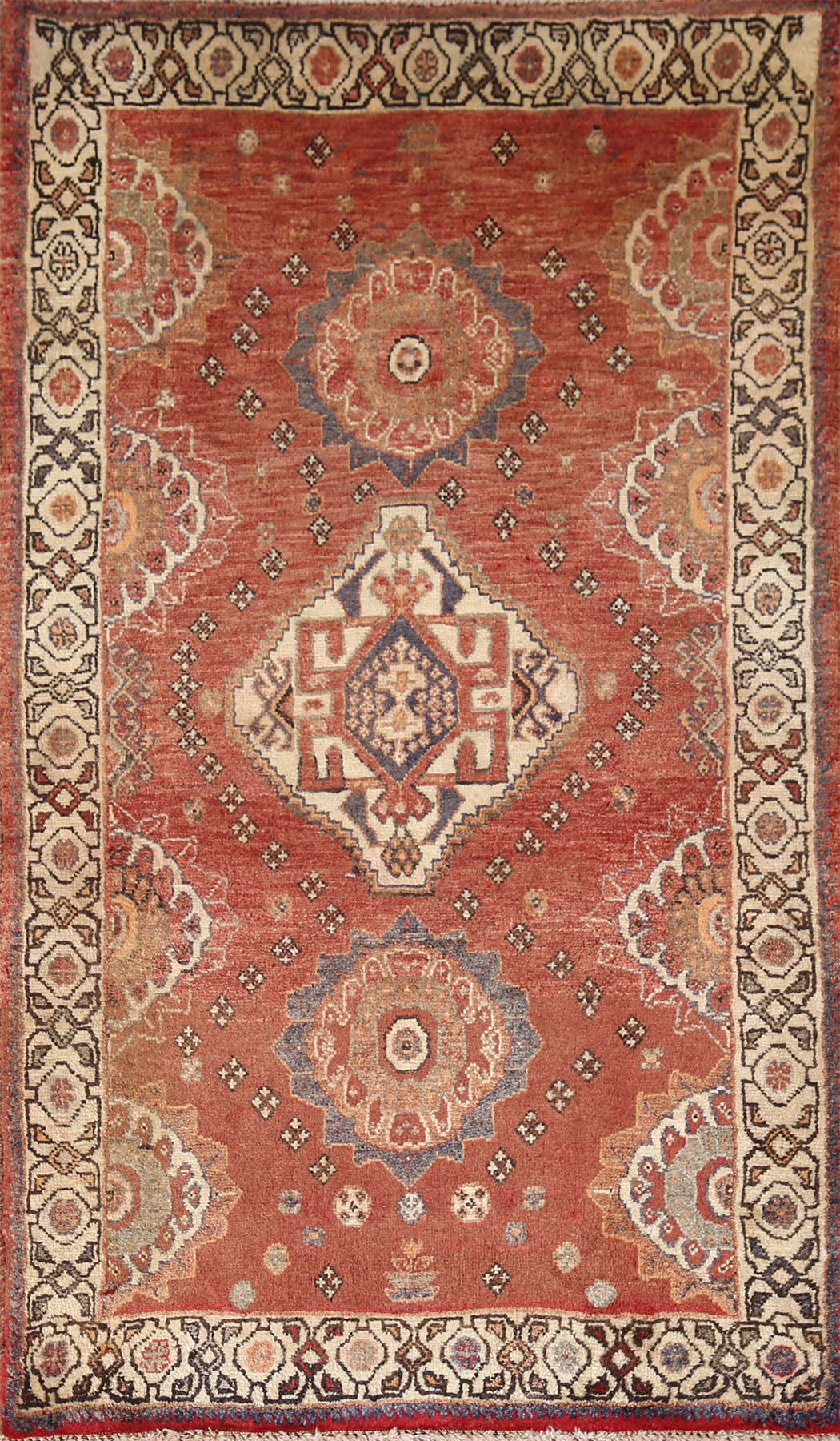 Geometric Shiraz Persian Rug 3x6