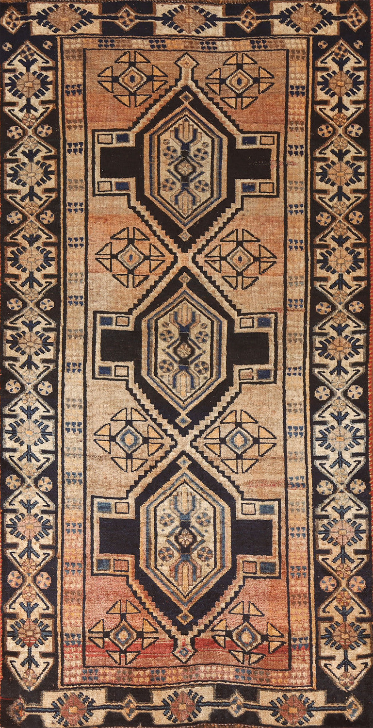 Vintage Wool Lori Persian Rug 4x8