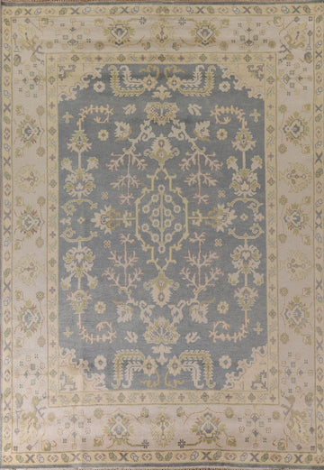Handmade Oushak Oriental Area Rug 9x12