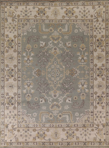Geometric Oushak Oriental Area Rug 8x10