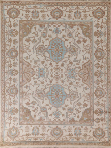 Handmade Oushak Indian Living Room Rug 8x10
