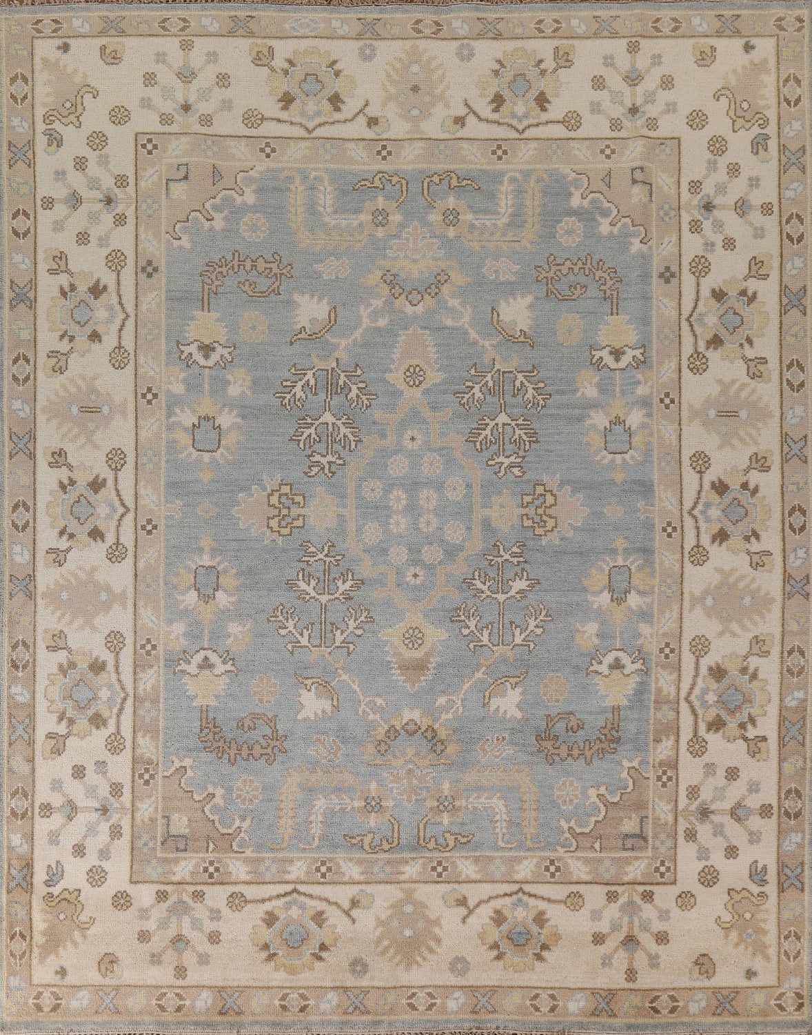 All-Over Oushak Oriental Area Rug 8x10