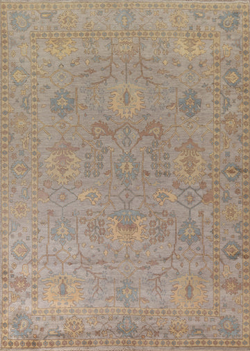 All-Over Oushak Indian Area Rug 8x10