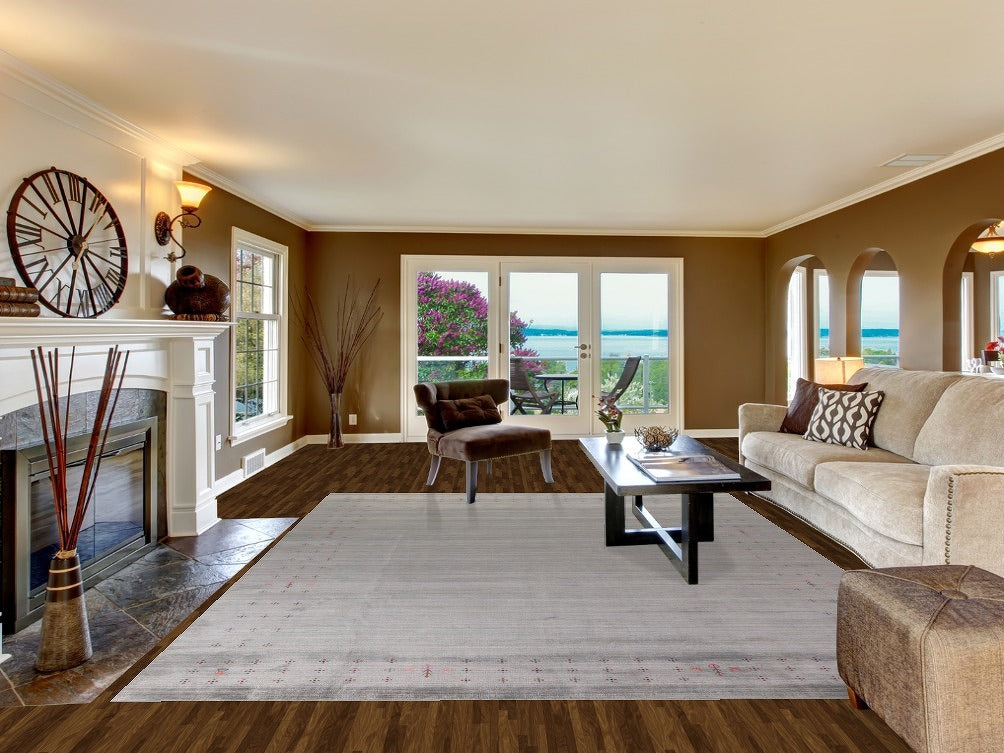 Handmade Gabbeh Living Room Area Rug 9x12