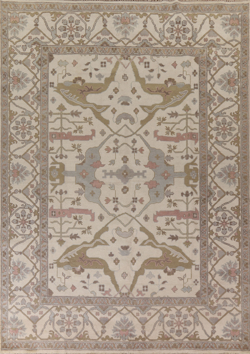 Handmade Oushak Oriental Area Rug 9x12