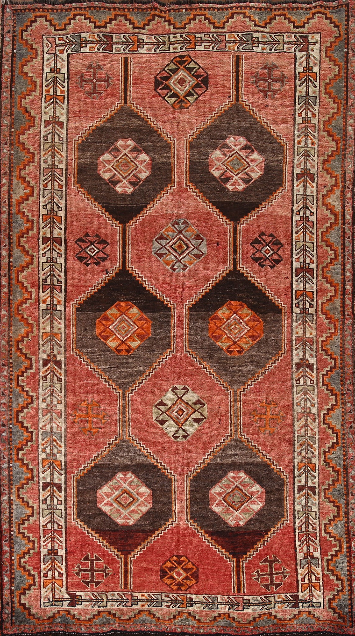 Geometric Wool Lori Persian Area Rug 5x9