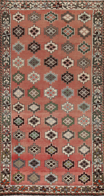 Geometric Bakhtiari Persian Area Rug 5x9