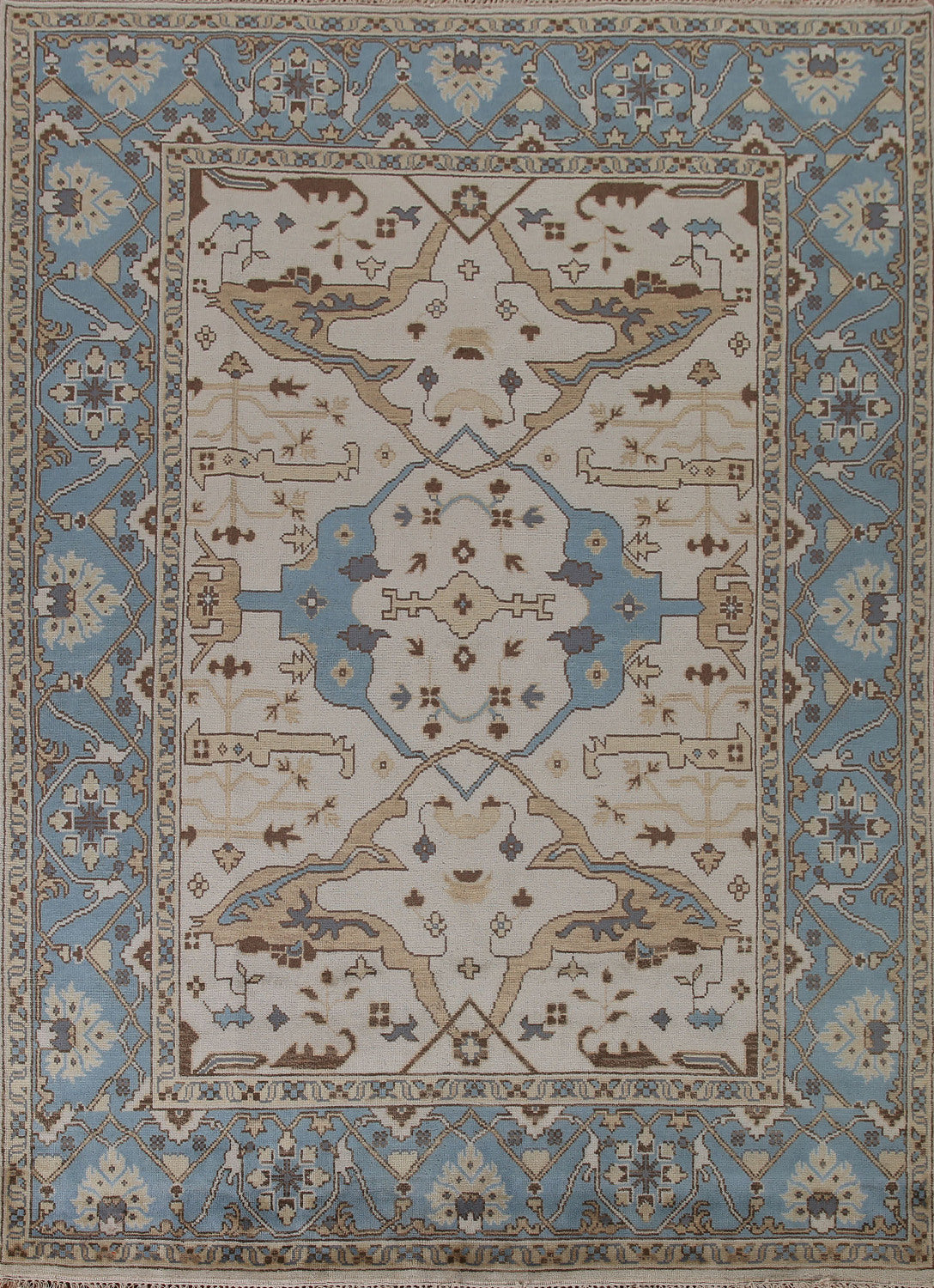 Handmade Oushak Living Room Area Rug 8x10