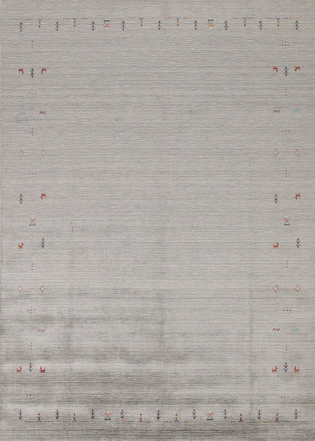 Tribal Gabbeh Indian Area Rug 8x10