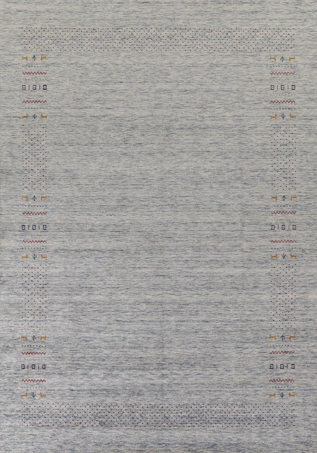 Handmade Gabbeh Indian Area Rug 9x12