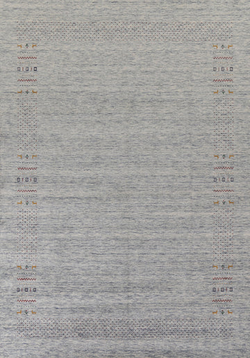 Handmade Gabbeh Indian Area Rug 9x12
