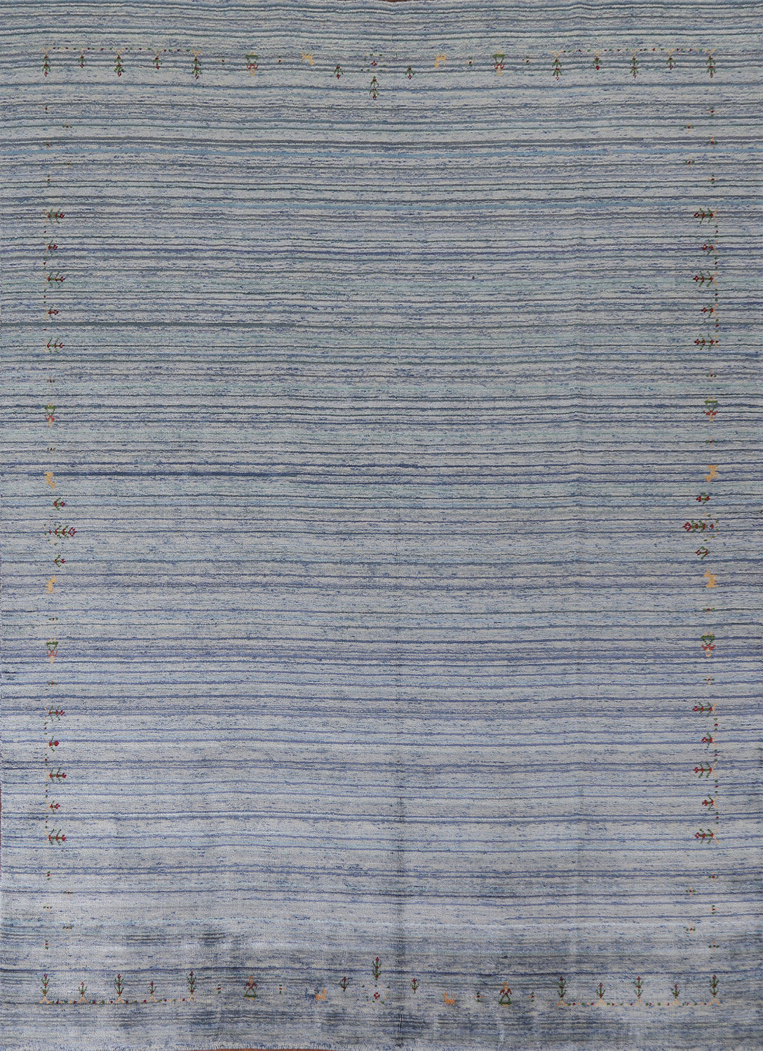 Striped Gabbeh Oriental Area Rug 8x10