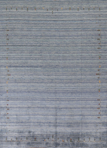Striped Gabbeh Oriental Area Rug 8x10