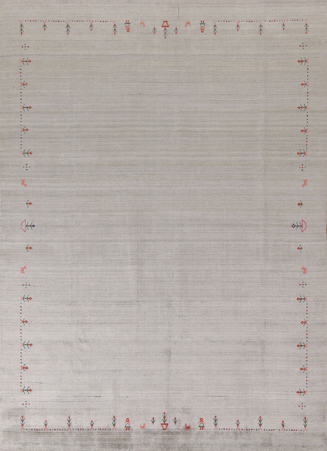 Handmade Gabbeh Indian Area Rug 8x10