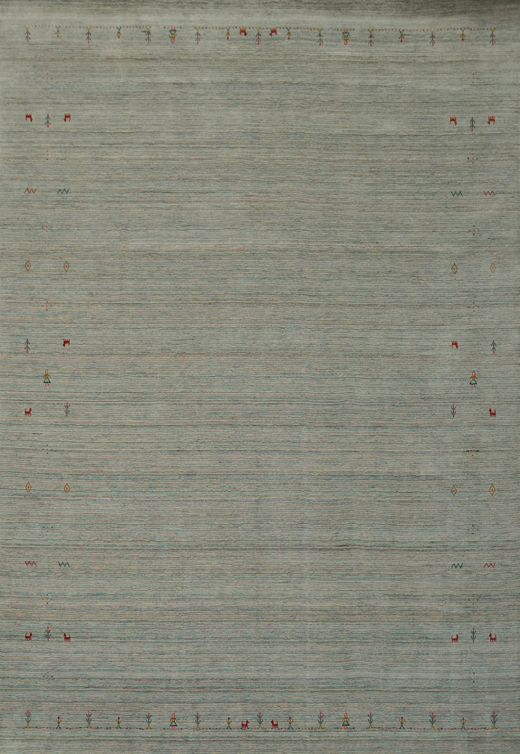 Handmade Wool Gabbeh Oriental Area Rug 9x12