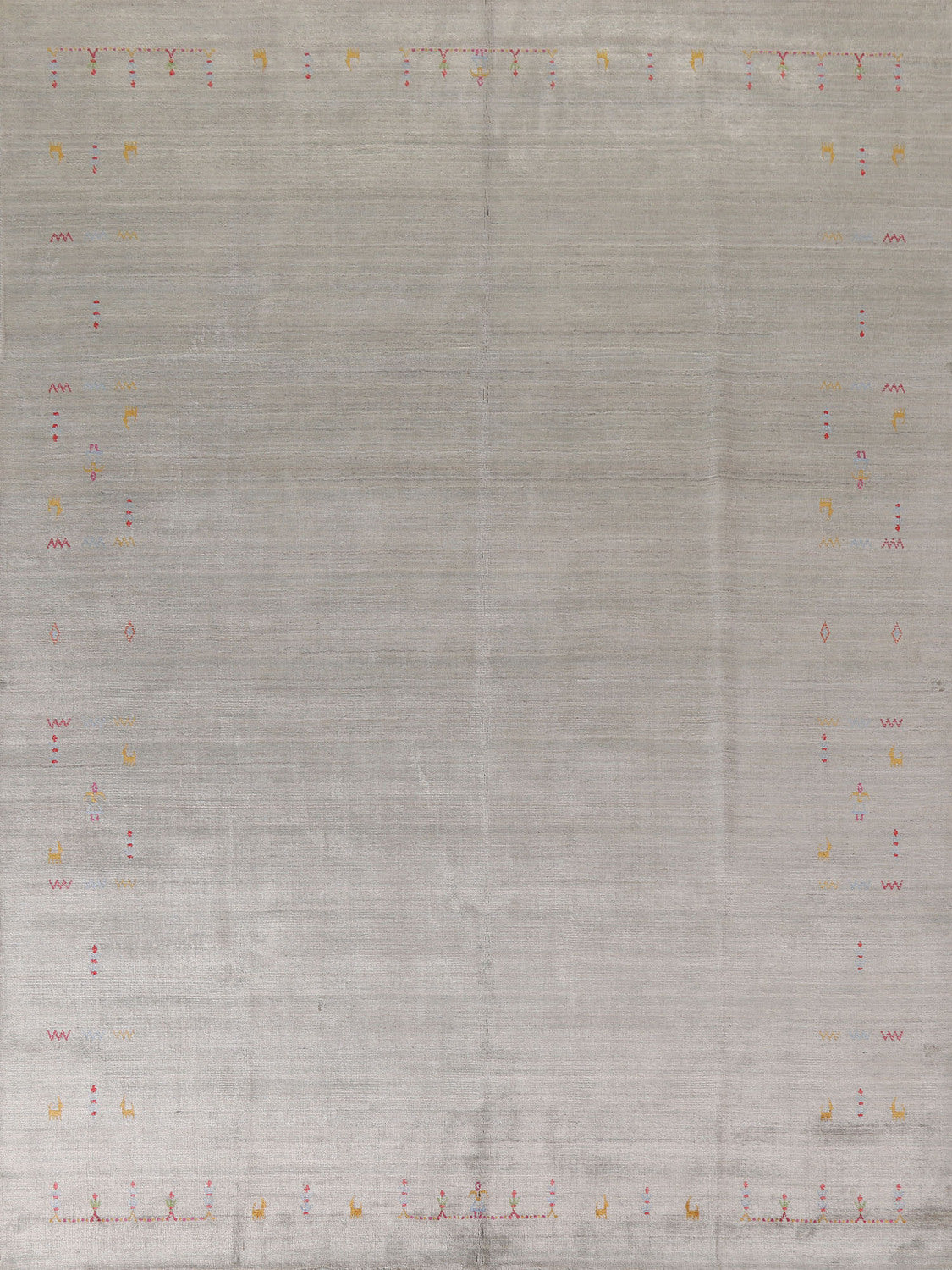 Handmade Gabbeh Indian Area Rug 8x10