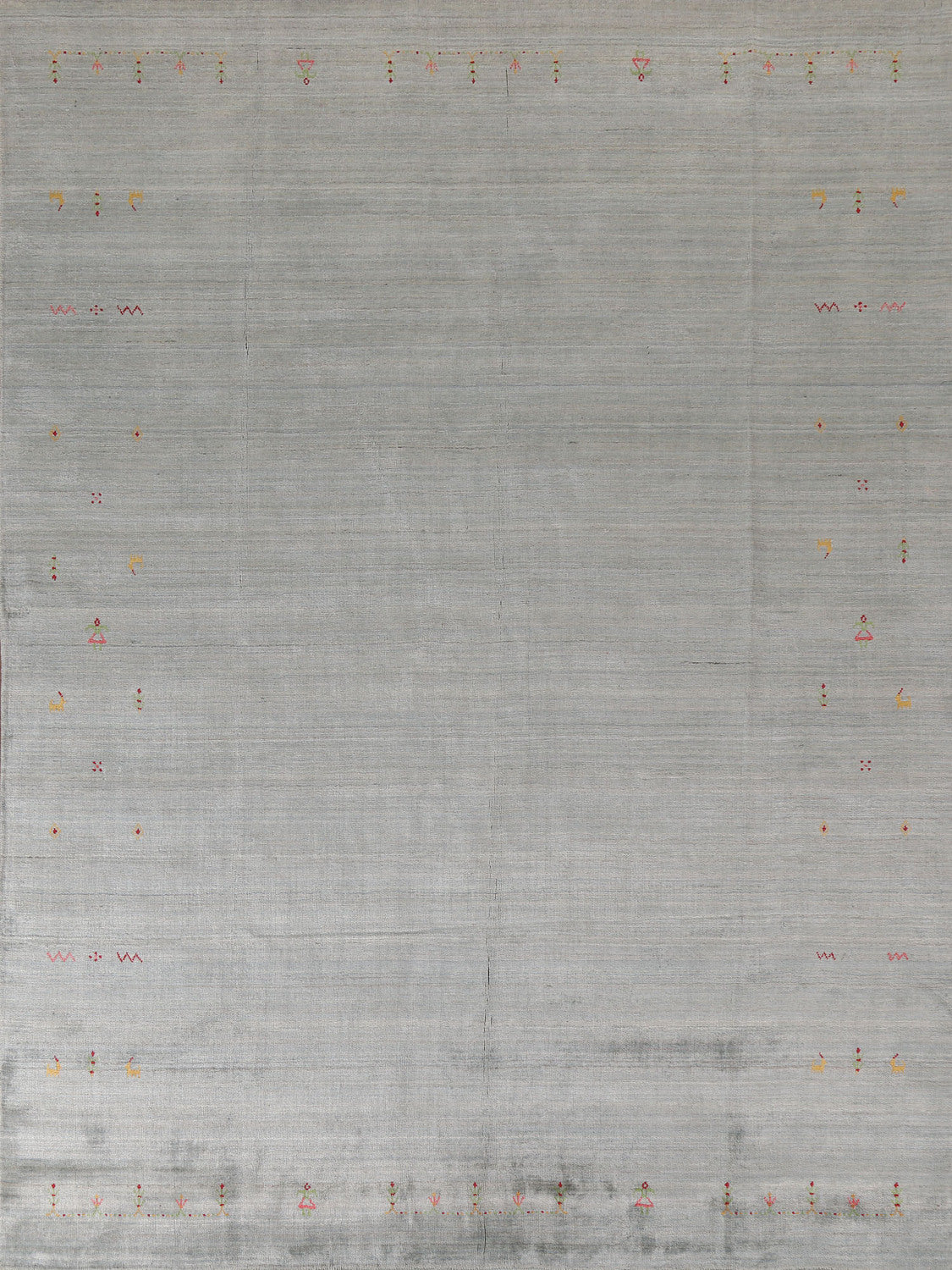 Indian Gabbeh Living Room Area Rug 8x10