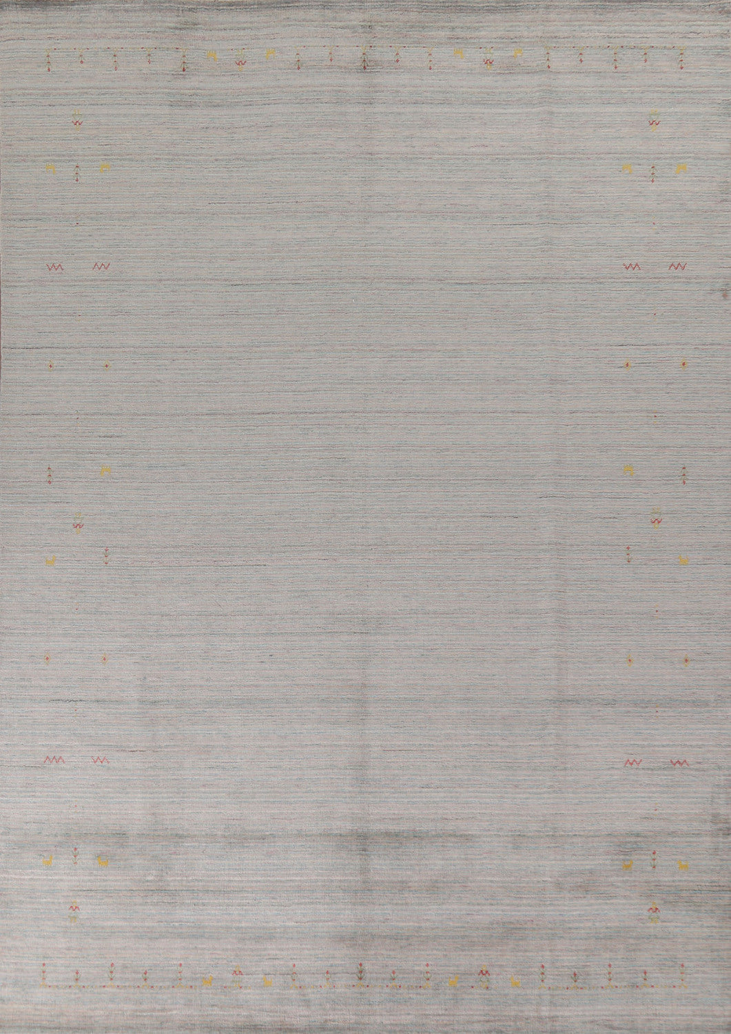 Handmade Gabbeh Indian Area Rug 9x12