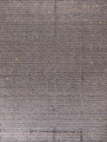 Striped Gabbeh Indian Area Rug 8x10
