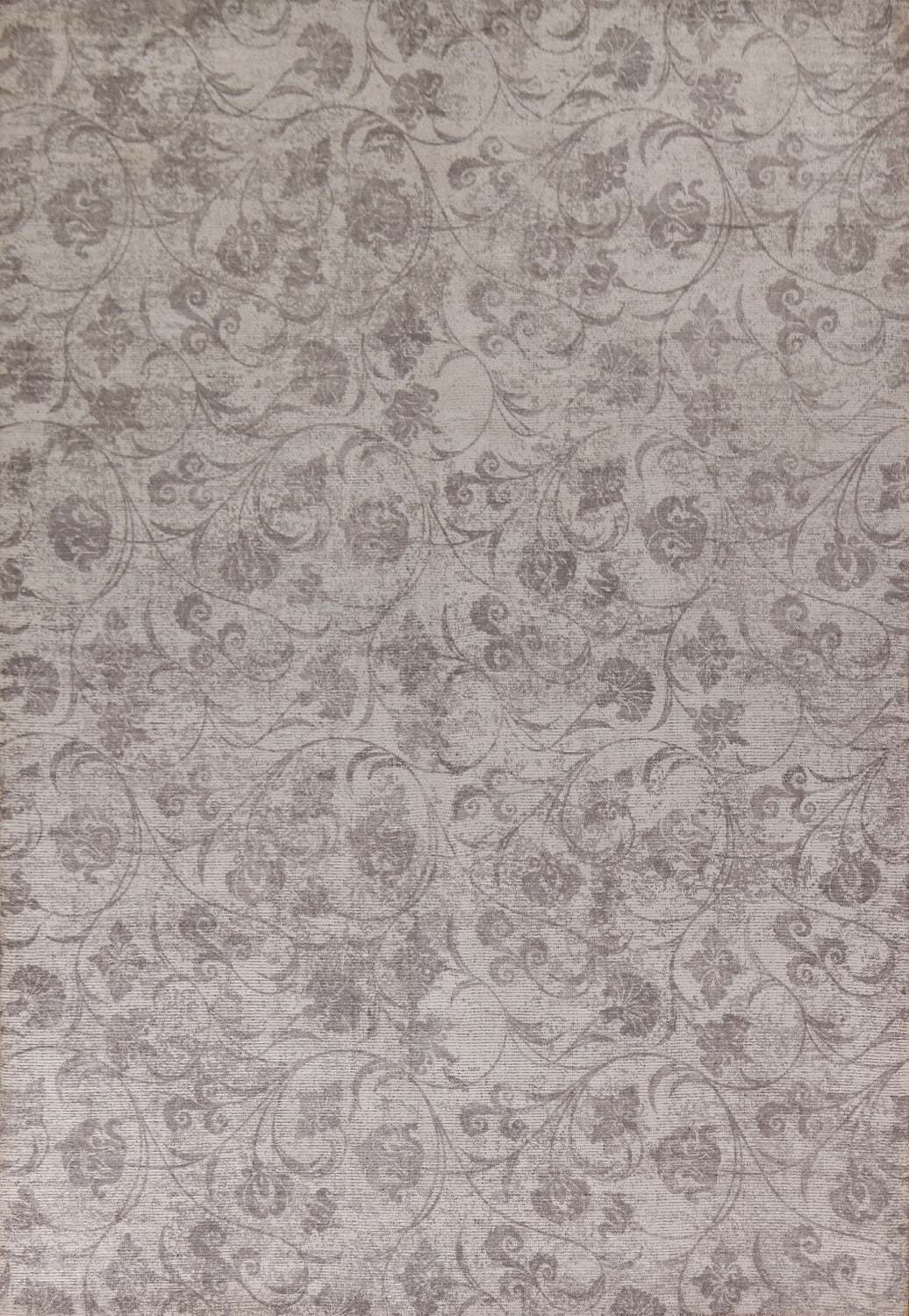 All-Over Floral Modern Oriental Area Rug 8x11
