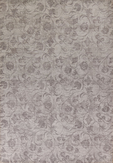 All-Over Floral Modern Oriental Area Rug 8x11