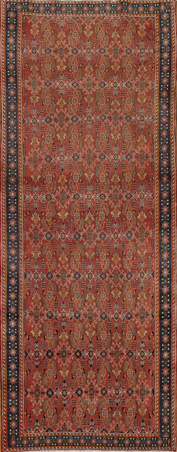 Vegetable Dye Shiraz Kashkoli Persian Runner Rug 3x10