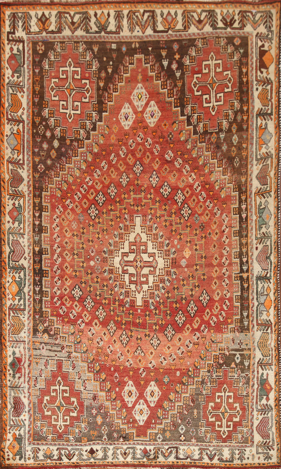 Geometric Shiraz Persian Area Rug 5x9