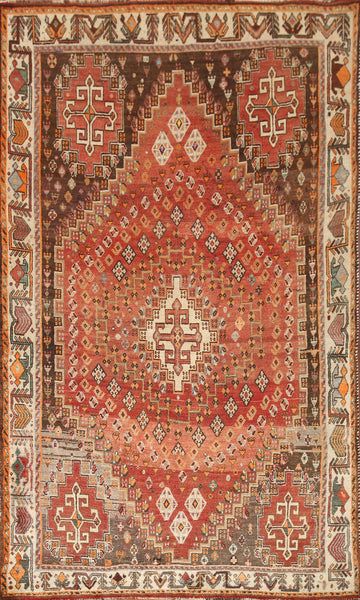Geometric Shiraz Persian Area Rug 5x9