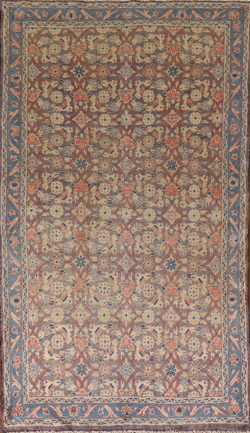 All-Over Mahal Persian Rug 4x8