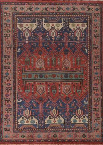 Geometric Sirjan Oriental Area Rug 8x10
