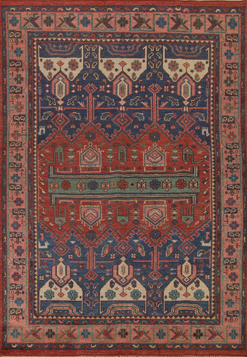Geometric Sirjan Oriental Area Rug 8x10