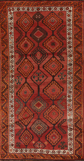 Handmade Wool Lori Persian Area Rug 5x10