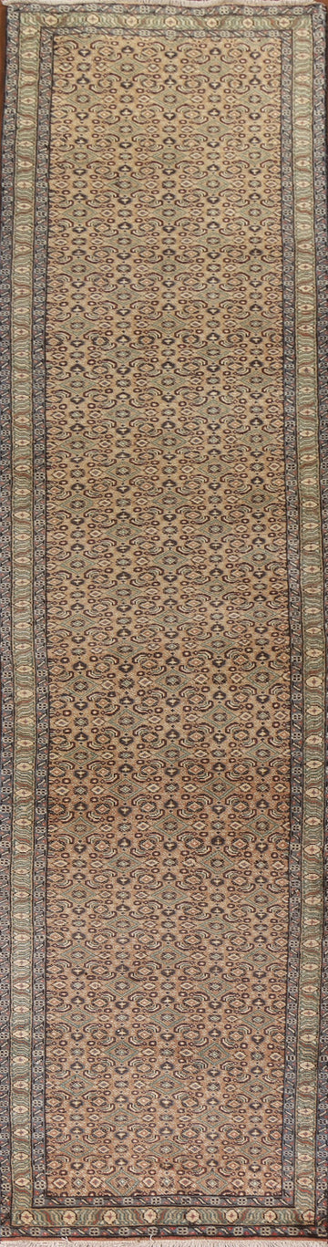 All-Over Vintage Mood Persian Runner Rug 2x13
