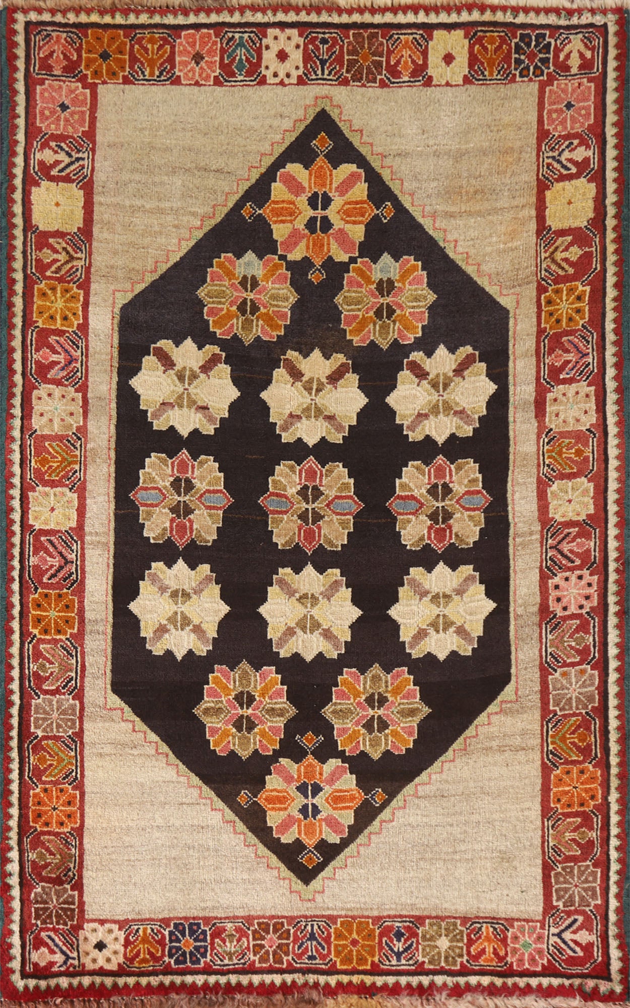 Geometric Shiraz Persian Rug 3x5