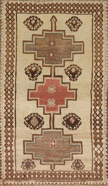 Tribal Gabbeh Persian Rug 4x7