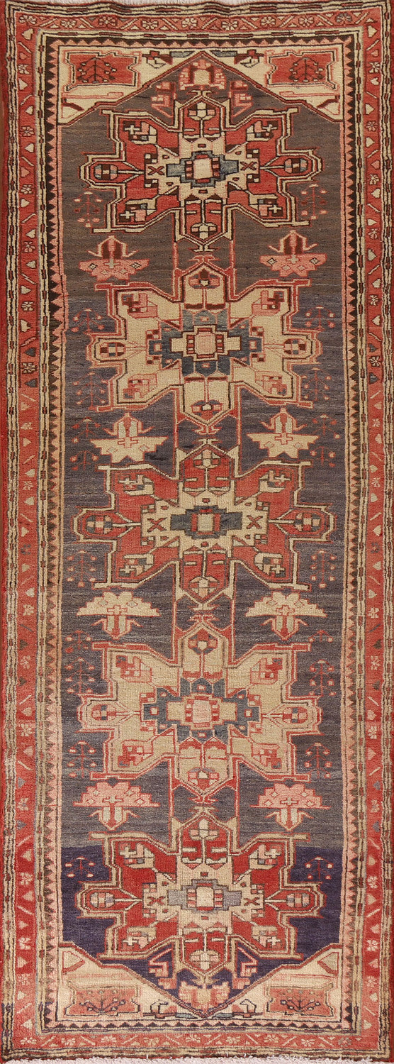 Geometric Ardebil Persian Runner Rug 3x11