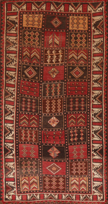 Vegetable Dye Bakhtiari Persian Rug 4x8
