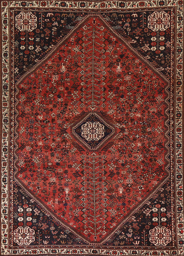Vegetable Dye Shiraz Persian Area Rug 7x9