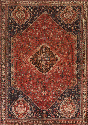 Vegetable Dye Shiraz Persian Area Rug 7x10