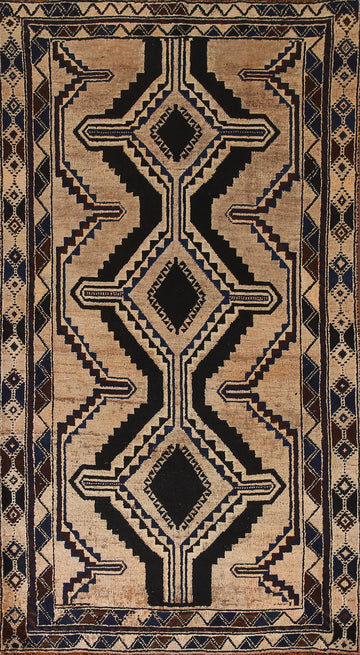Vegetable Dye Lori Persian Rug 4x8