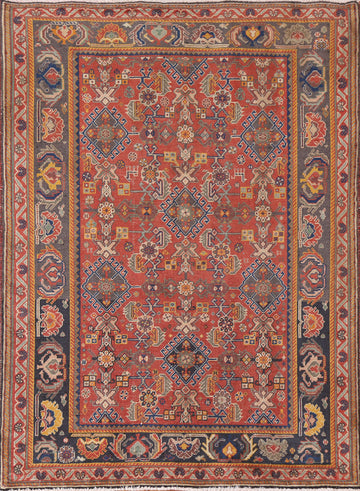 Antique Vegetable Dye Shiraz Kashkoli Persian Rug 3x5